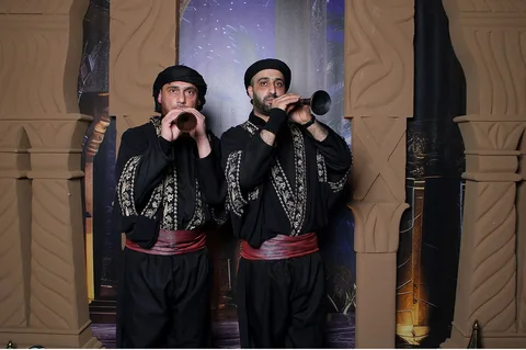 Traditional Dabke Dancers