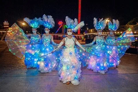 Glowing in the Dark - LED Dance Shows